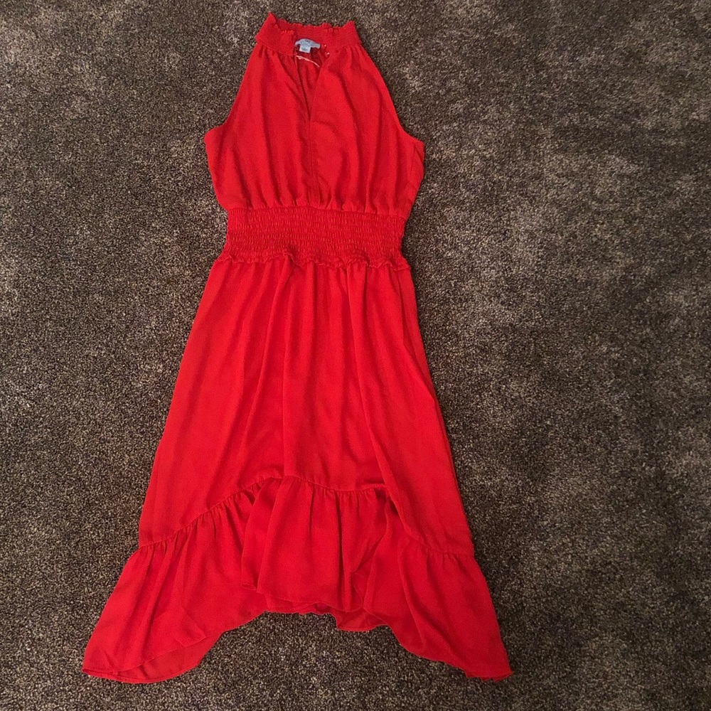 Summer Red Dress